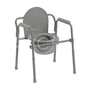 Steel Medical Folding Commode