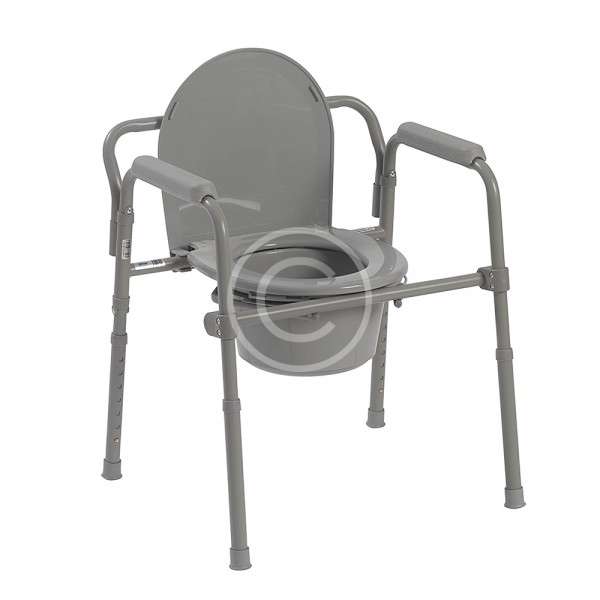 Steel Medical Folding Commode